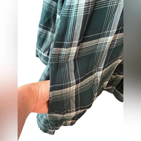 J. Jill Super Soft Flannel Button Down Shirt with Pockets Sz XS - Picture 4 of 8